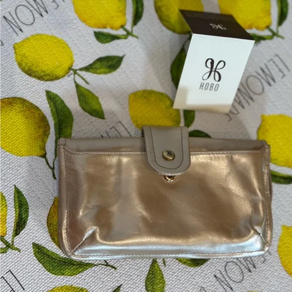 HOBO Bags Nwot Hobo Galaxy Leather Zip Around Wristlet Wallet
